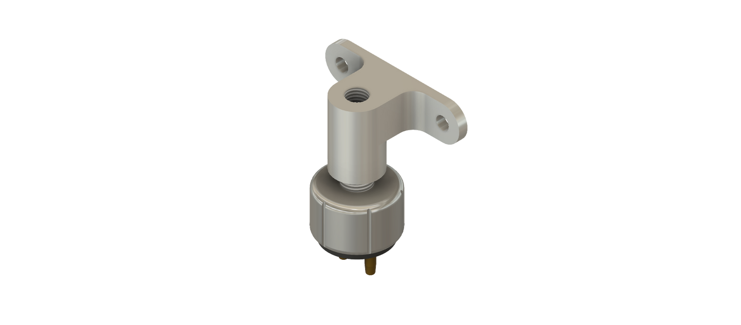 billet aluminum, 1/8 npt fittings, switch included, made in the USA