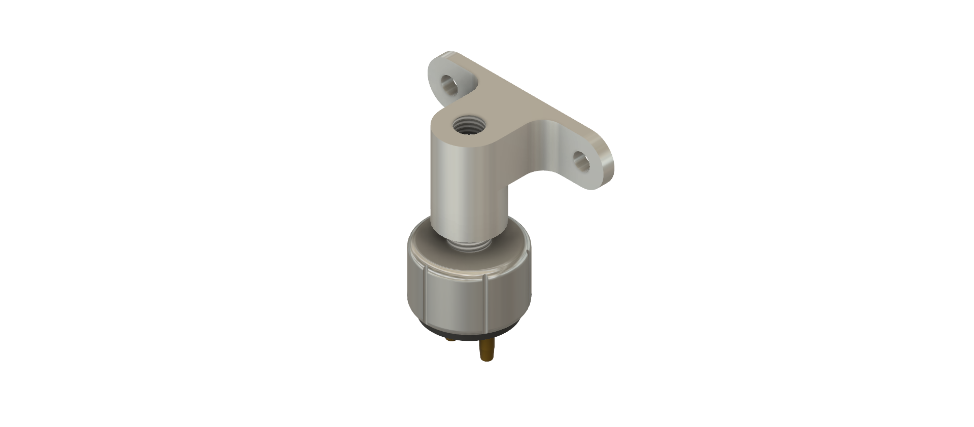 billet aluminum, 1/8 npt fittings, switch included, made in the USA