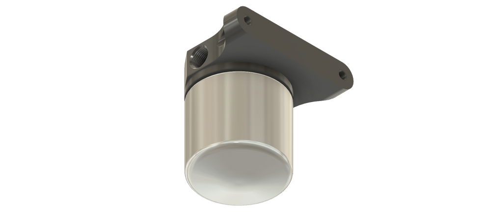 Remote Fuel Filter mount with filter – ASR Performance Parts
